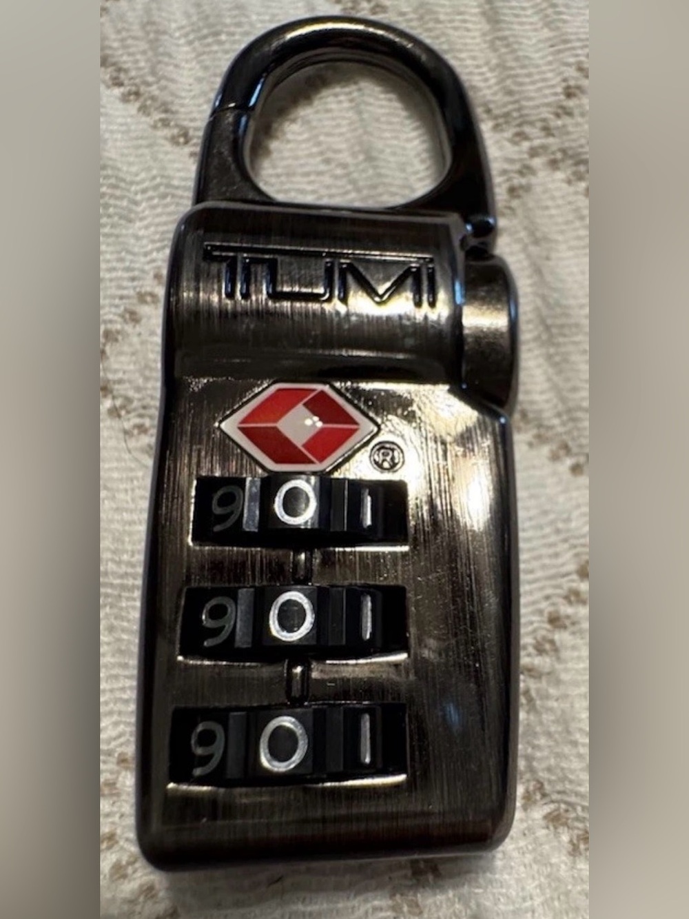 Tumi Alpha TSA luggage Lock-2.5x0.75 inches-Never Used